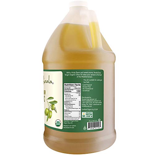 Organic Extra Virgin Olive Oil – 128 fl oz – Gallon A368954