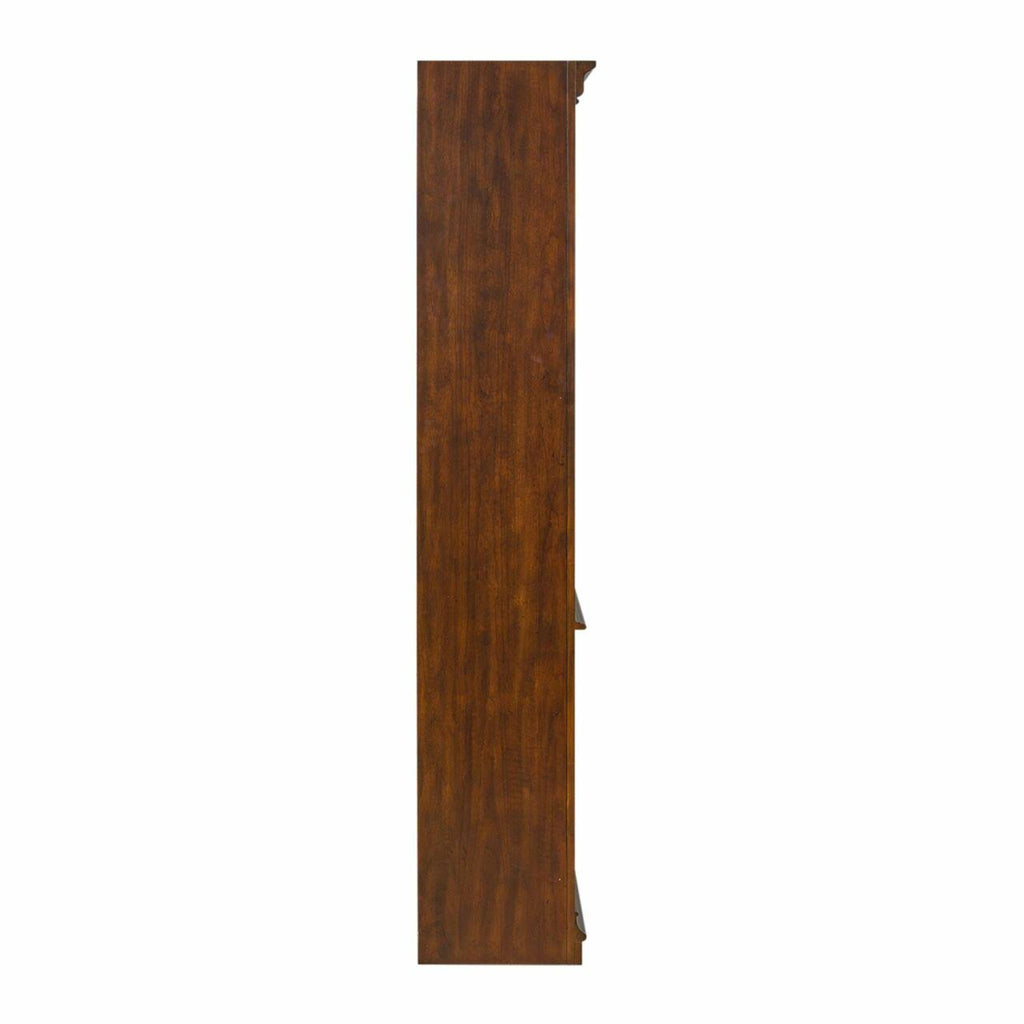 Cognac Open Bookcase W9190