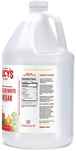 Natural Distilled White Vinegar, 1 Gallon (128 oz) - 5% Acidity U107299