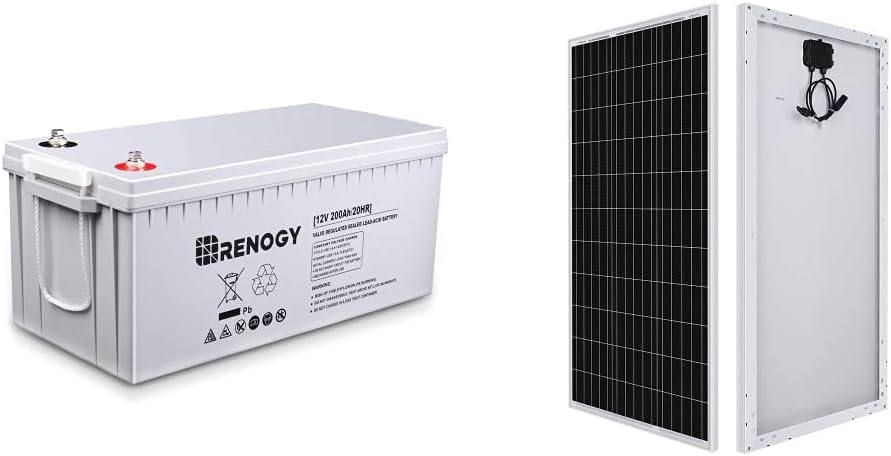 12 Volt 200Ah Deep Cycle AGM Battery A2365