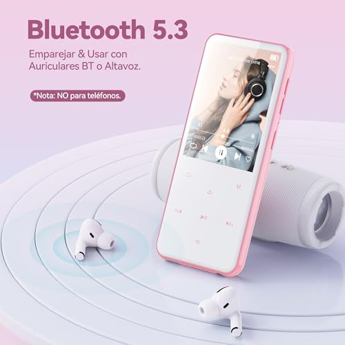 64GB Bluetooth MP3 Player with Speaker and FM Radio W152