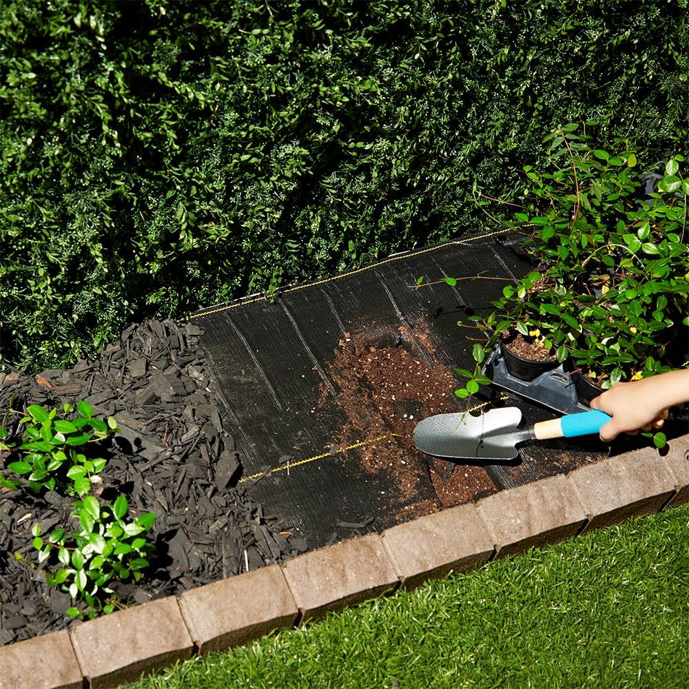 6 ft. x 200 ft. Woven Weed Barrier Landscape Fabric Q221583