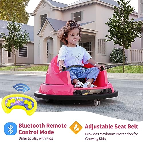 12V Blue Toddler Bumper Car with Remote Control V804