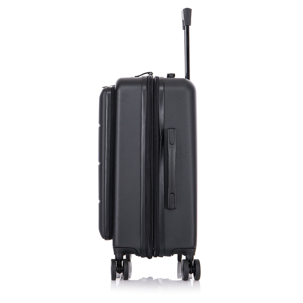 Black 20" Hardside Lightweight Luggage with Spinner Wheels N9286
