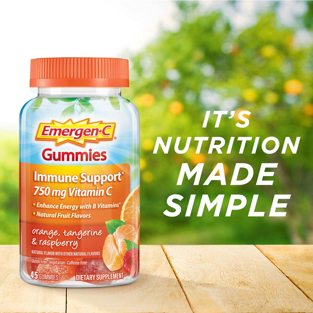 750mg Vitamin C Gummies, 45 Count G53383
