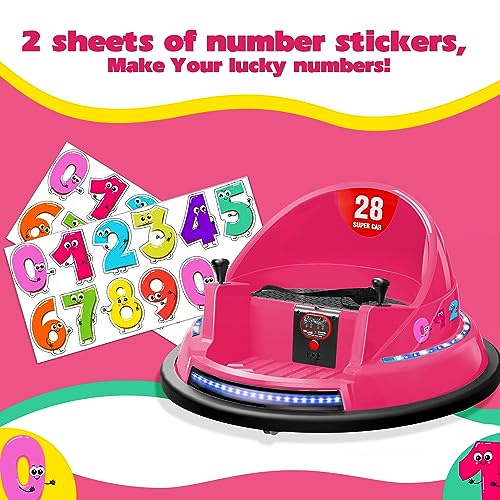 12V Blue Toddler Bumper Car with Remote Control V804