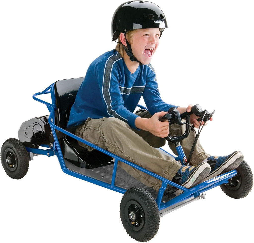 Blue Electric Steel Frame Kart Dune Buggy P3756