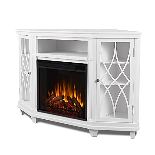 56" Corner Electric Fireplace TV Stand A49005