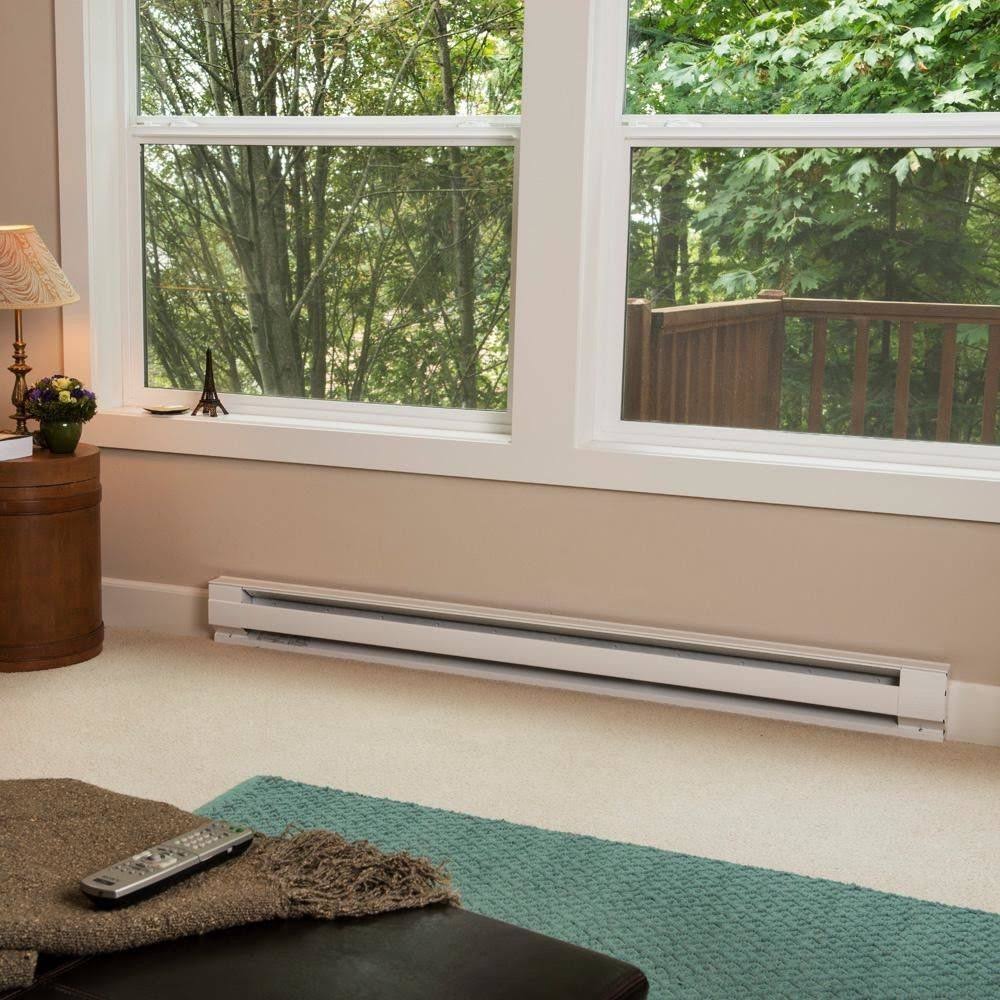 White Electric Baseboard Heater L536891