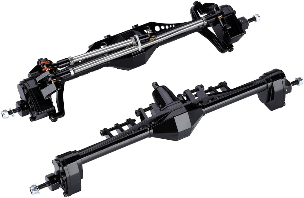 Front and Rear Portal Axle Assembly for 1/10 RC Crawler Car R3774