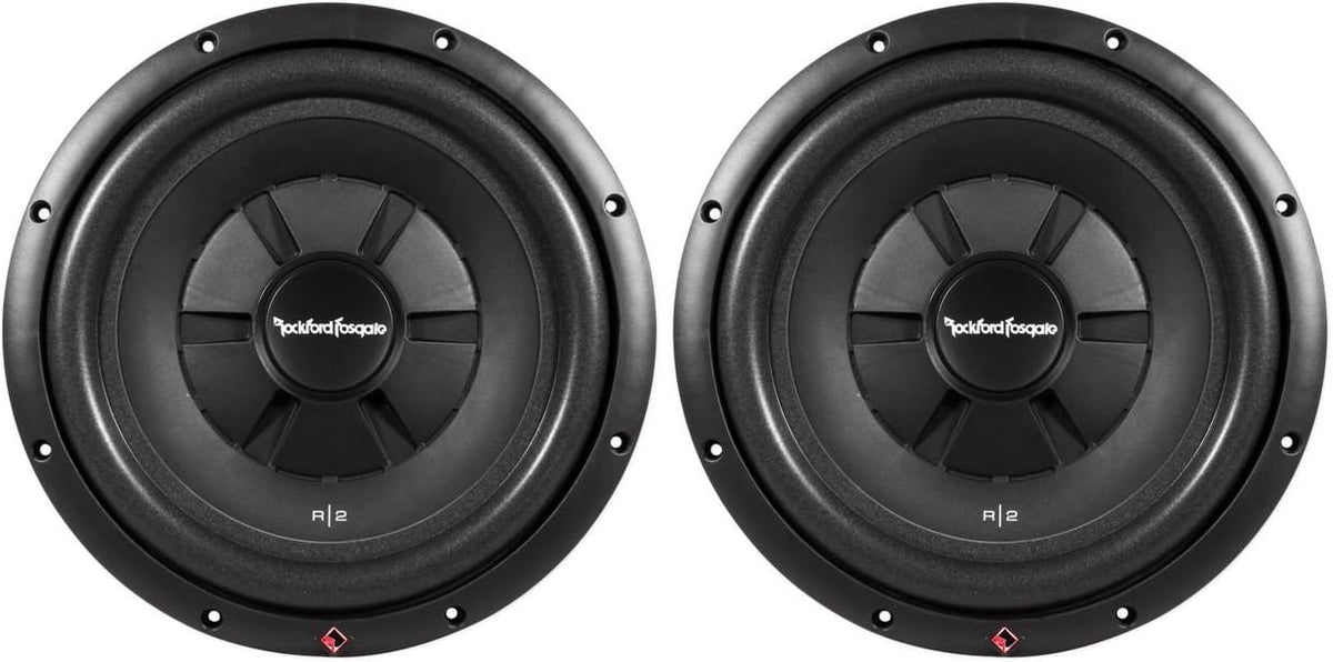 12 1000W 4-Ohm Shallow Car Subwoofer Pair G991591