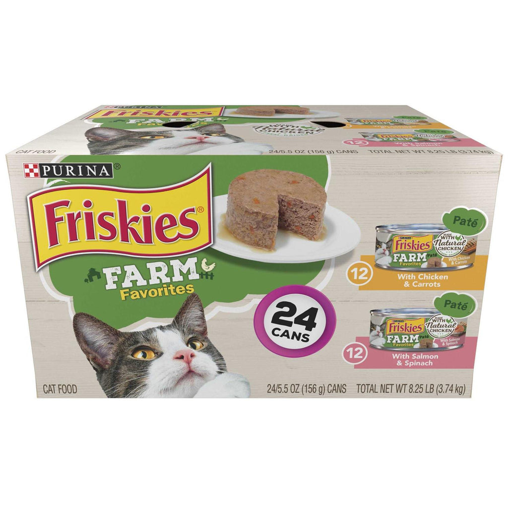 Farm Favorites Pate Wet Cat Food Variety Pack I9607