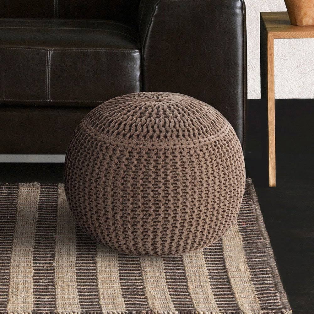 Blue Indian Pouf R250