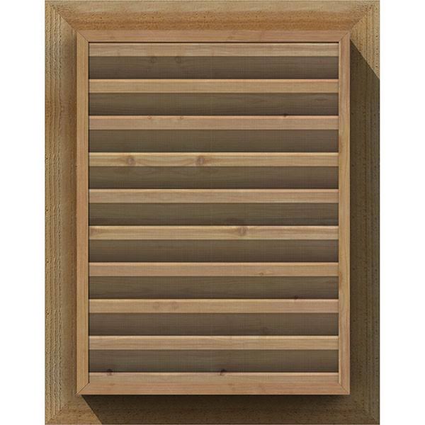 Unfinished Vertical Gable Vent W558542