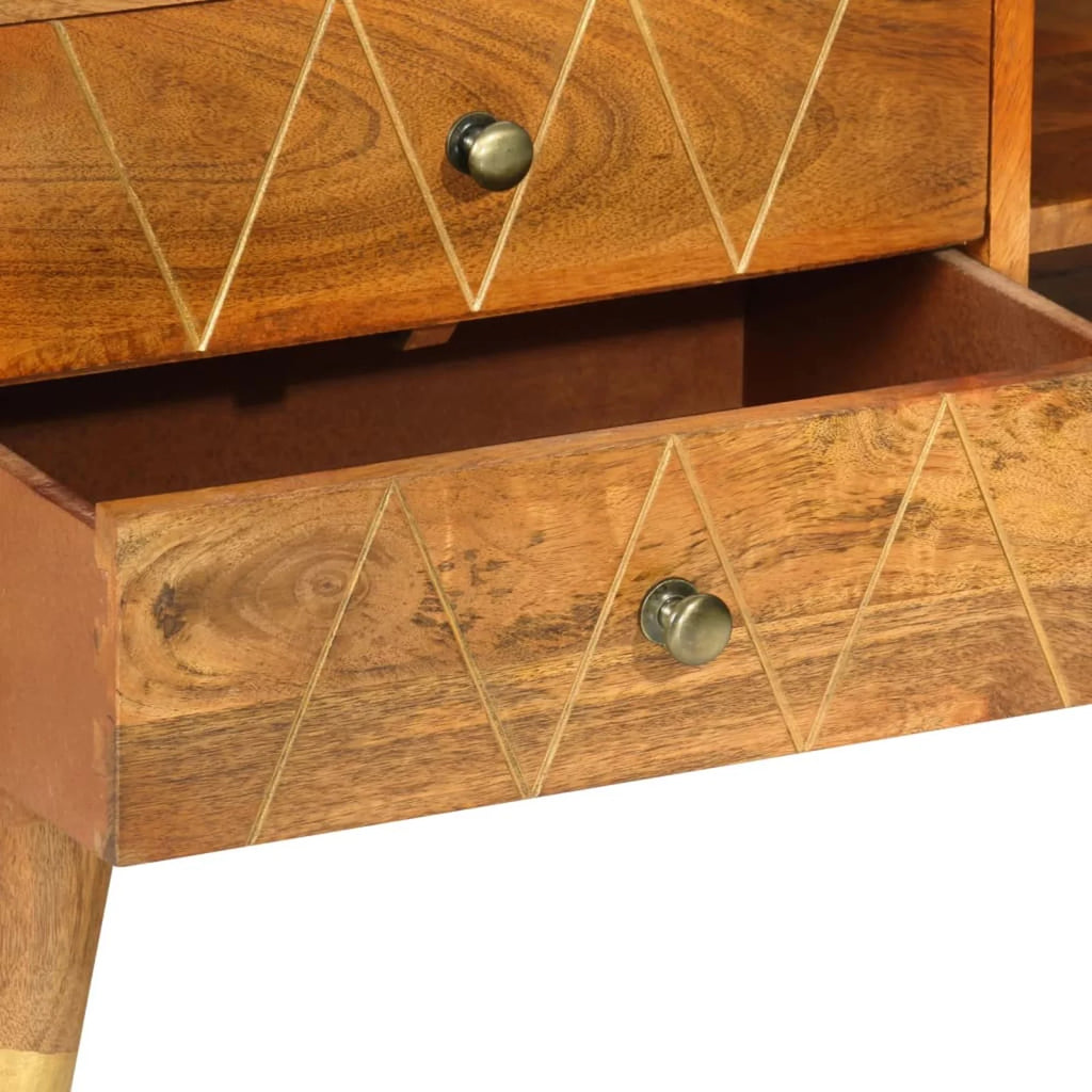 Solid Mango Wood TV Cabinet Z805