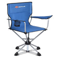 Collapsible Swivel Camping Chair - Blue W777