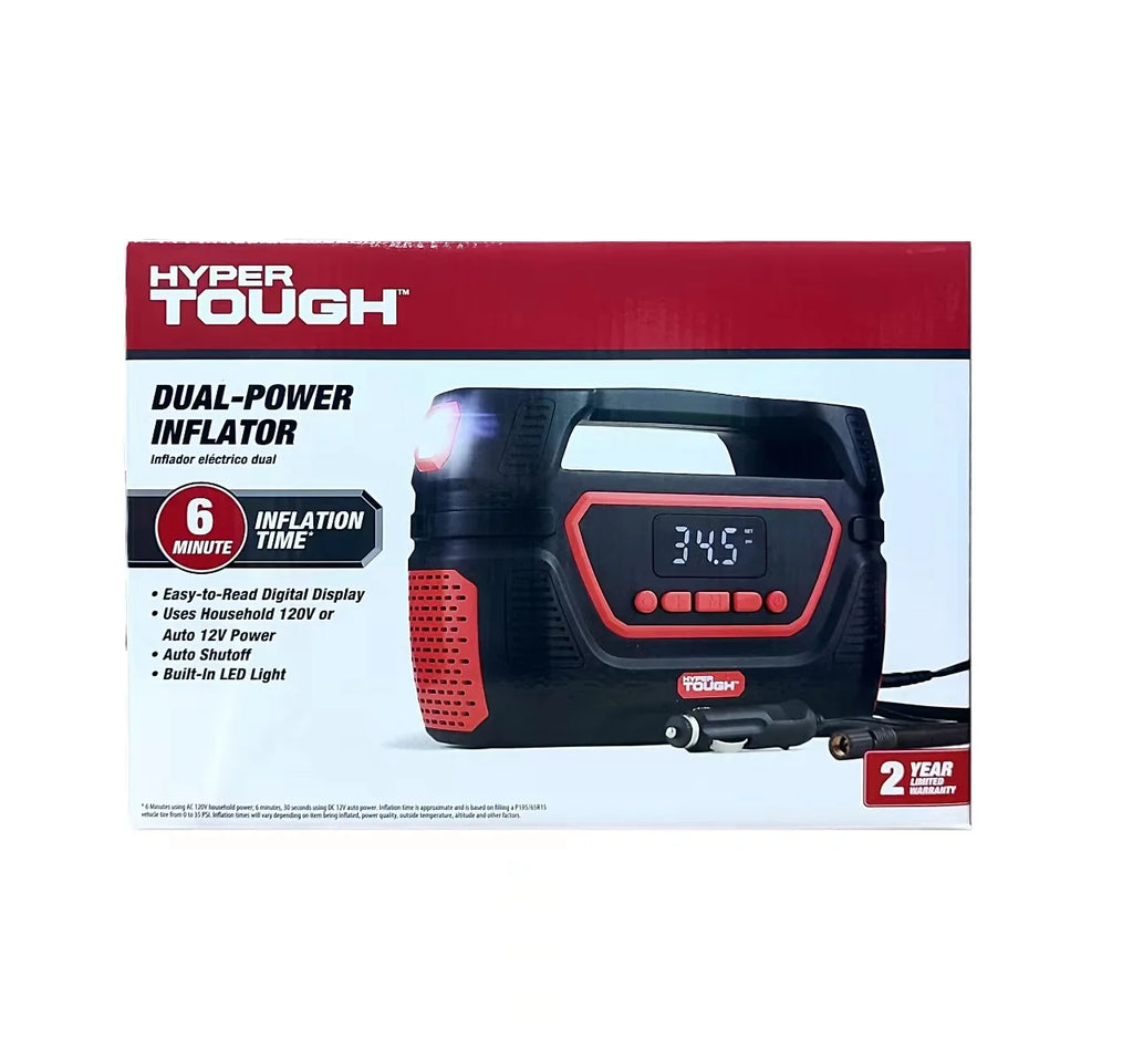 Dual Power Digital Inflator 12V 120V Z821