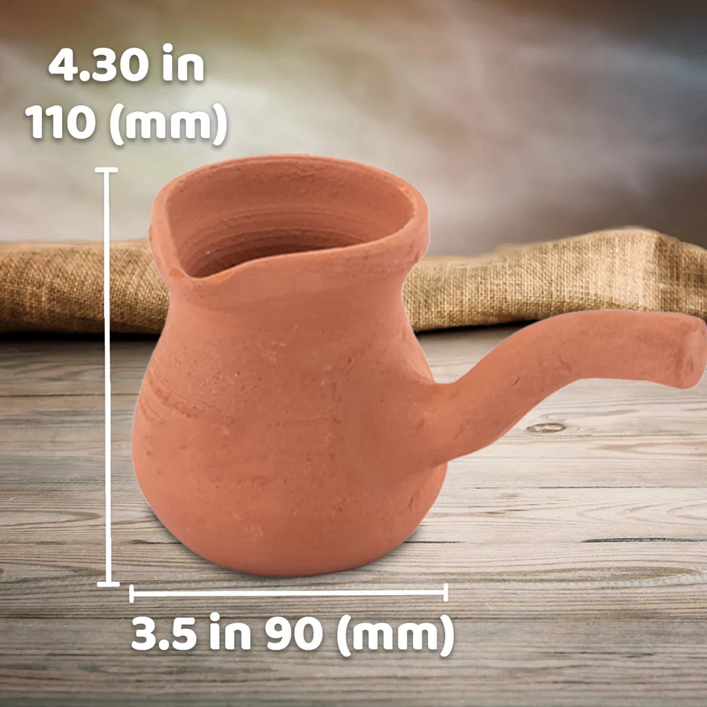 Handmade Clay Turkish Coffee Pot Z3605