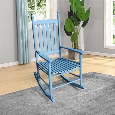 Blue Rocking Chair Q98697