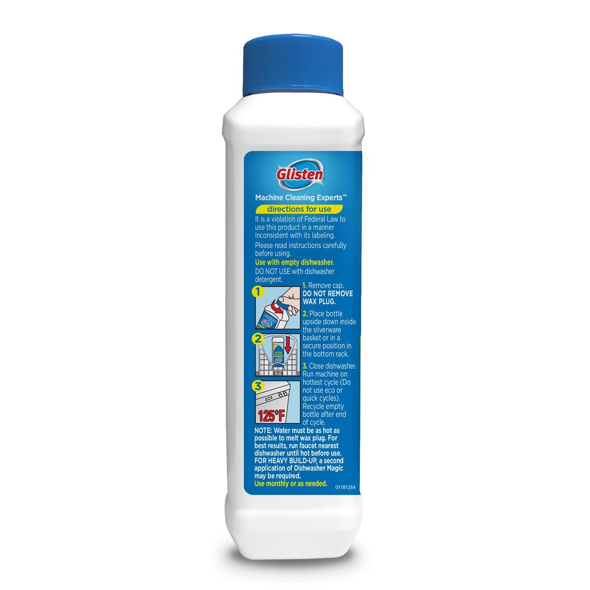 Lemon Scent Liquid Dishwasher Detergent 12 Fluid Ounce 3 Count U602