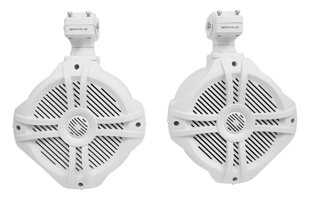 6.5" White Marine Wakeboard Tower Speakers G375009