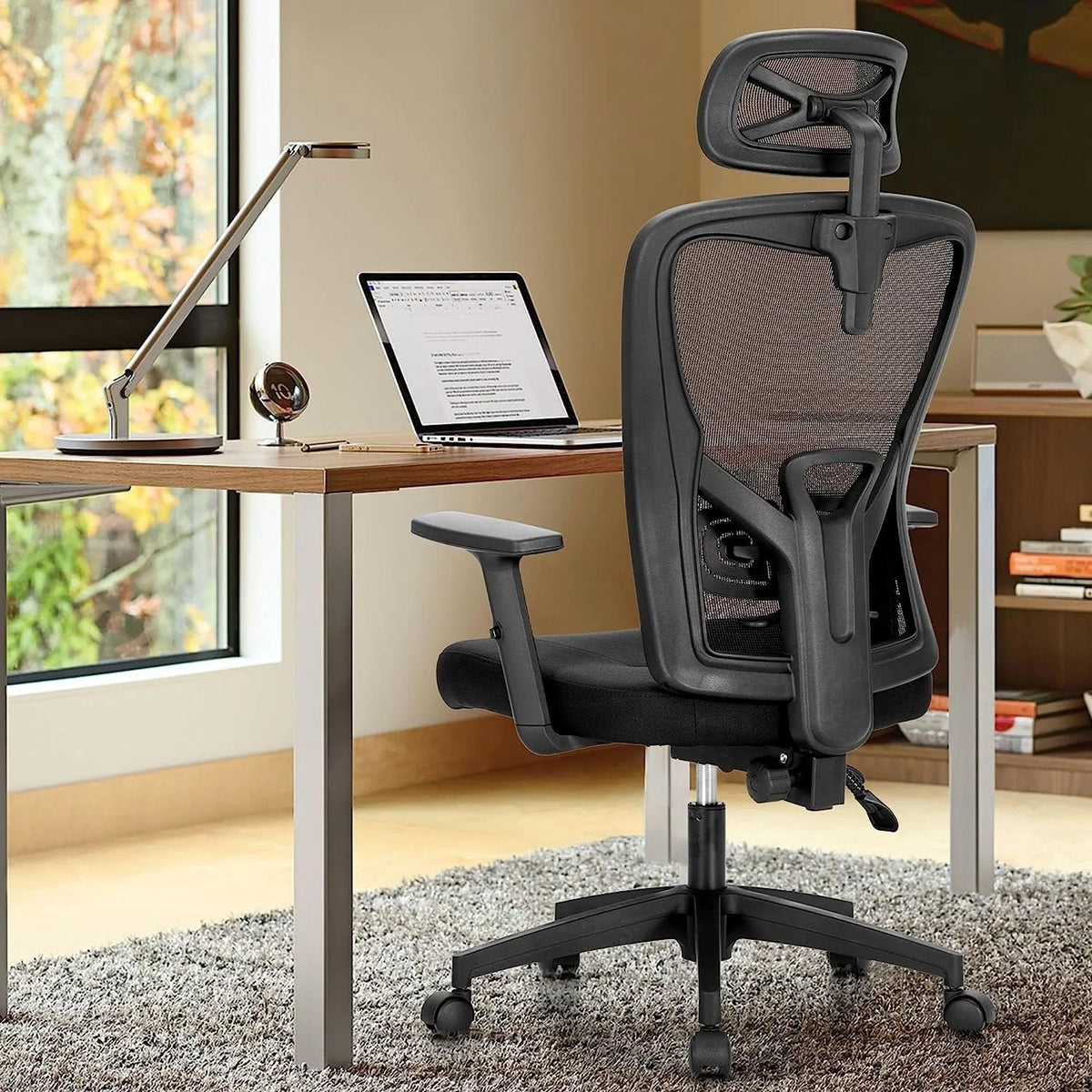 High Back Mesh Office Chair with Headrest Q5548