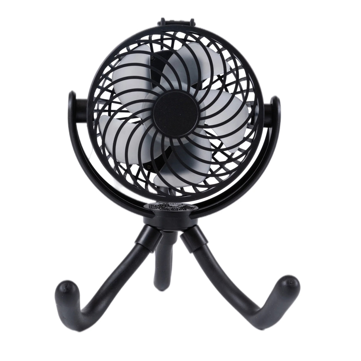 Portable Rechargeable Fan with Flexible Tripod, Black M317