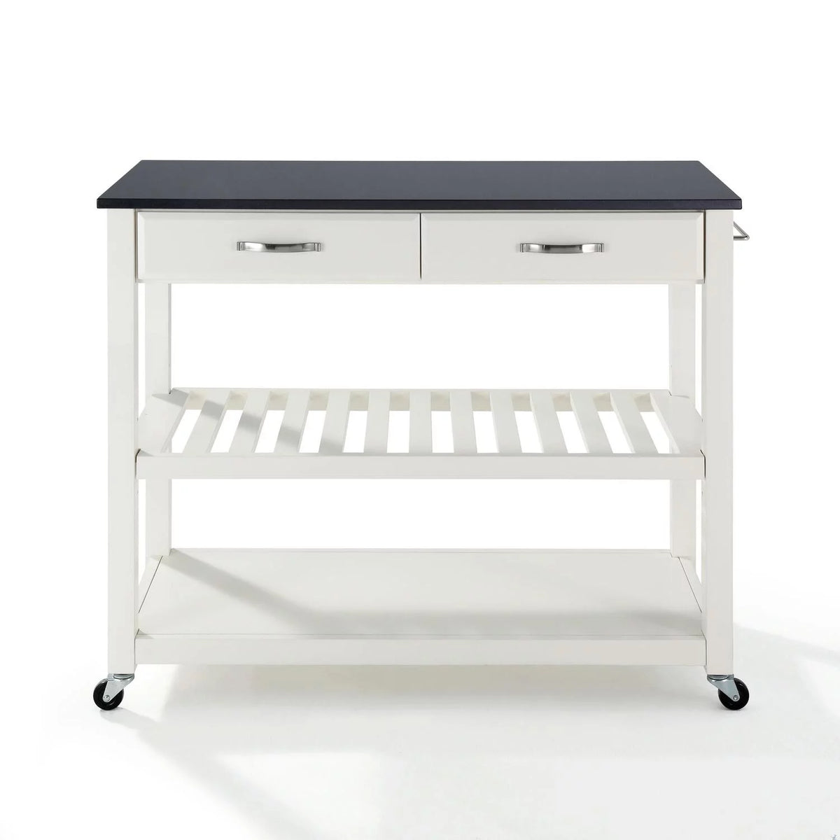 Southwestern Style Granite Top Kitchen Prep Cart E16911