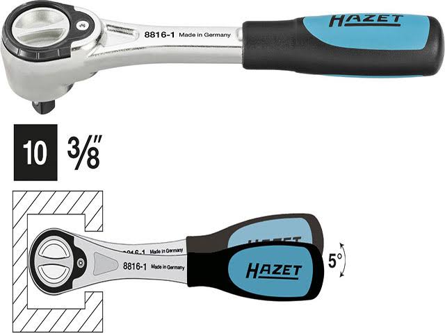 3/8x22 Reversible Ratchet R2036