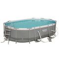 16x10x3.5 Foot Above Ground Swimming Pool Set with Pump M59882