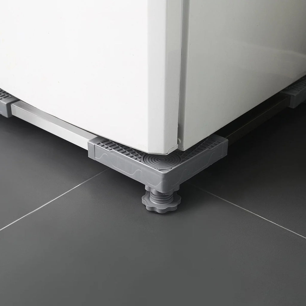 Adjustable Washing Machine and Dryer Stand with 4 Lifting Feet W602907