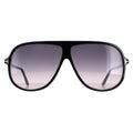Smoke Gradient Pilot Sunglasses D816837