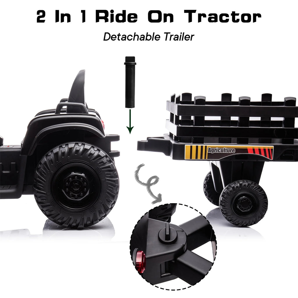 24V Ride on Tractor with Trailer Z593