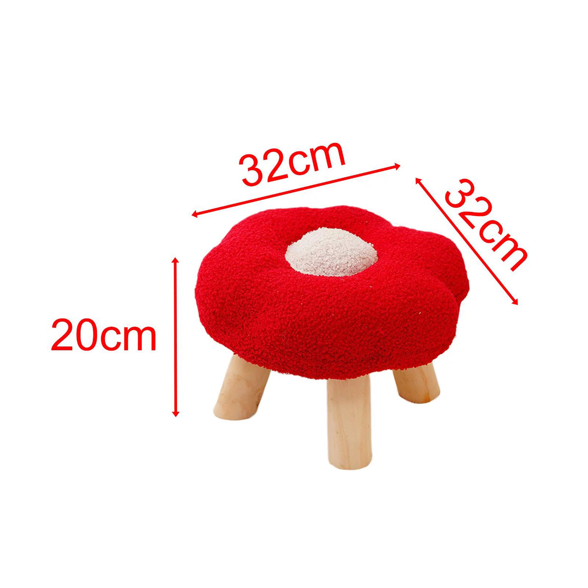 Flower Shape Sofa Footstool N30071