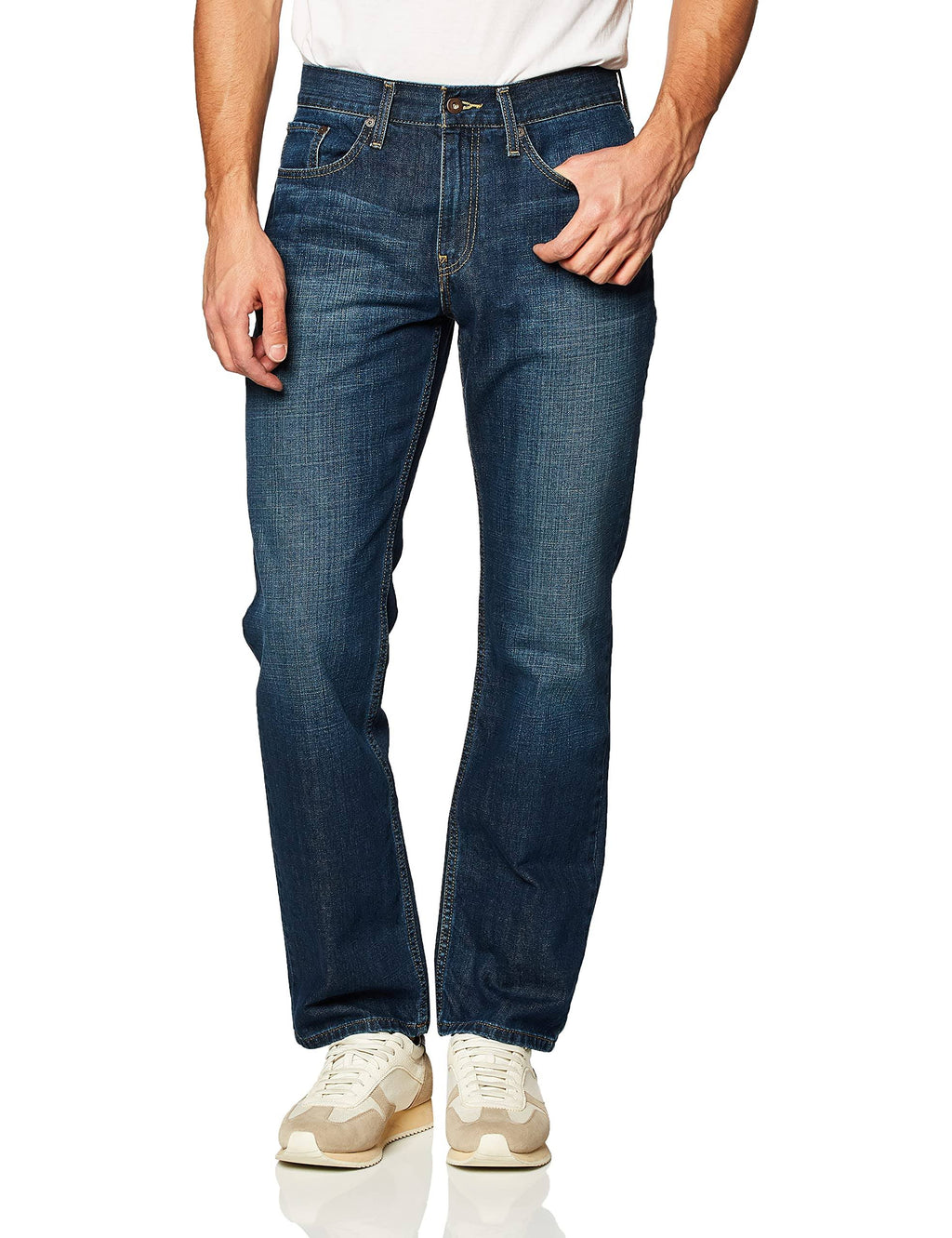 Relaxed-Fit Jean, Glacier Blue, 34x30 U330258
