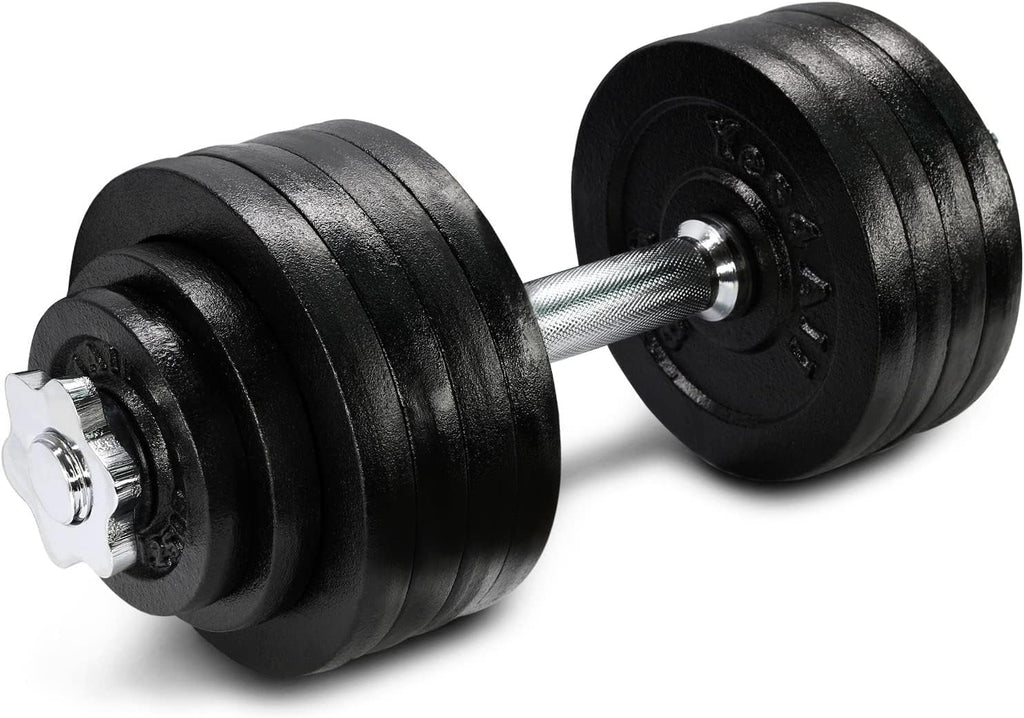 105 lbs Adjustable Cast Iron Dumbbell Set C587