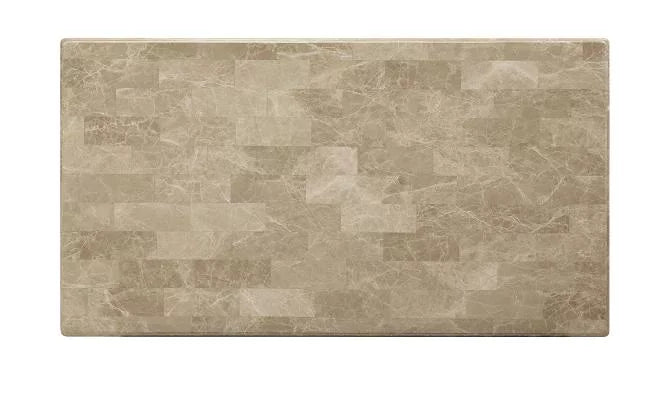 Beige Marble Antique Gold 3pcs Living Room Set B832