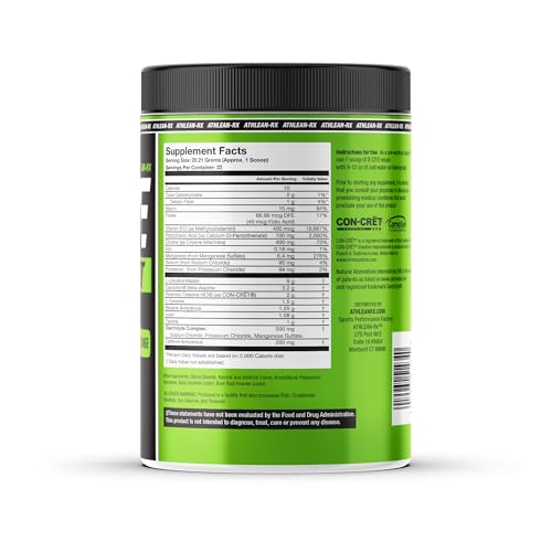 Pre-Workout with Beta-Alanine, Creatine & Caffeine, 22 Servings G68825