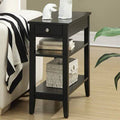Black Storage End Table P5506