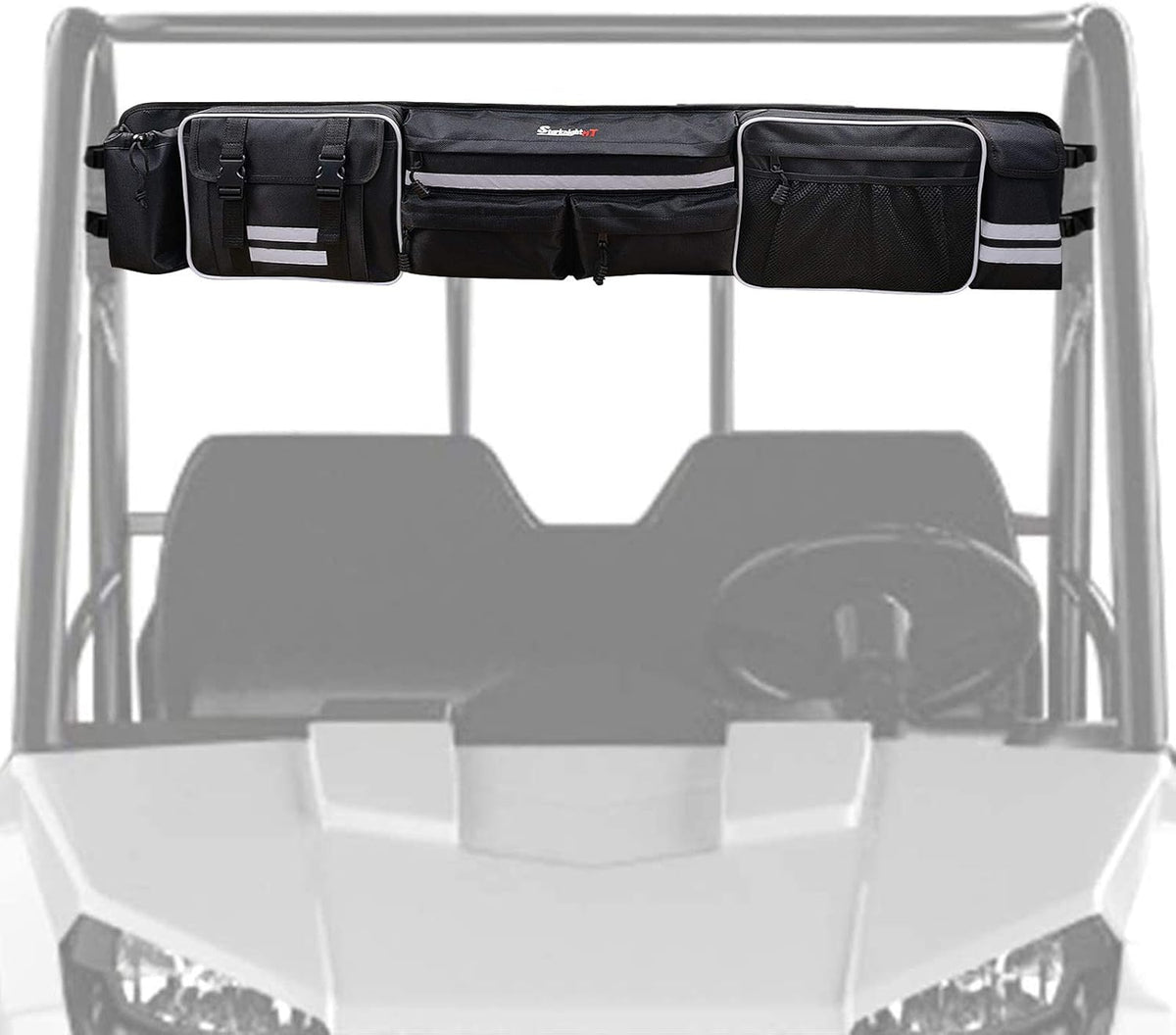 Large Roll Cage Cargo Rear Storage Bag with Reflective Strip S9646
