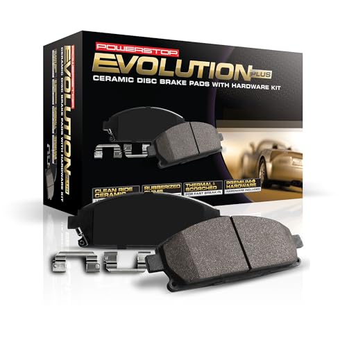 Front Ceramic Brake Pads with Hardware S2849