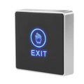 Door Touch Exit Release Button Switch Panel with Blue Indicator Light L166