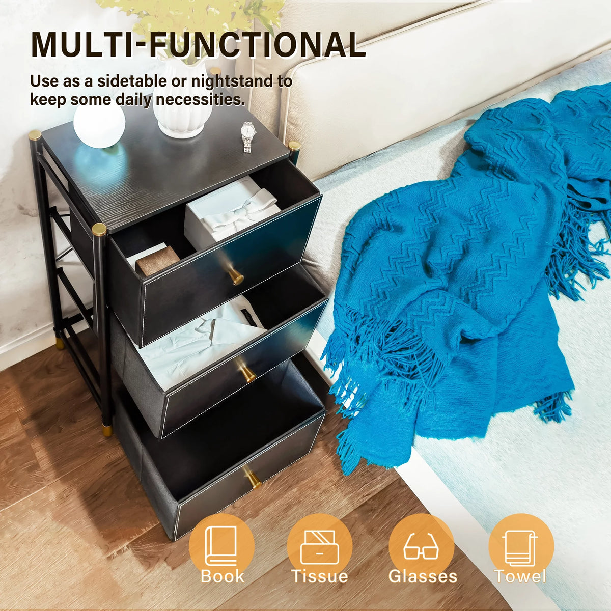 3 Drawer Dresser N4828