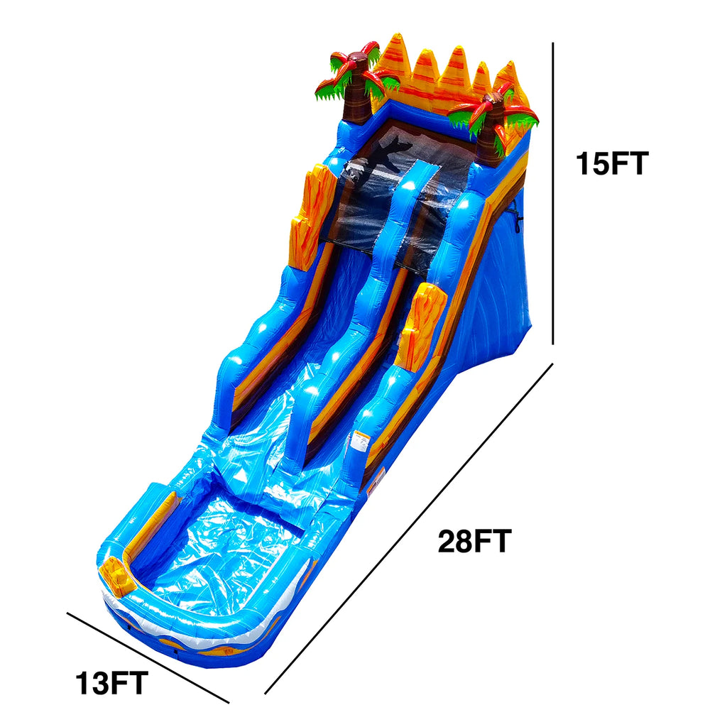 Commercial Grade Inflatable Water Slide with Pool I1216