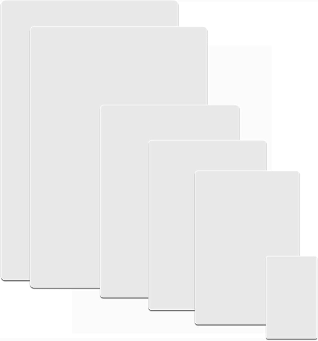 350-Pack Clear Thermal Laminating Pouches, 7 Sizes D793777