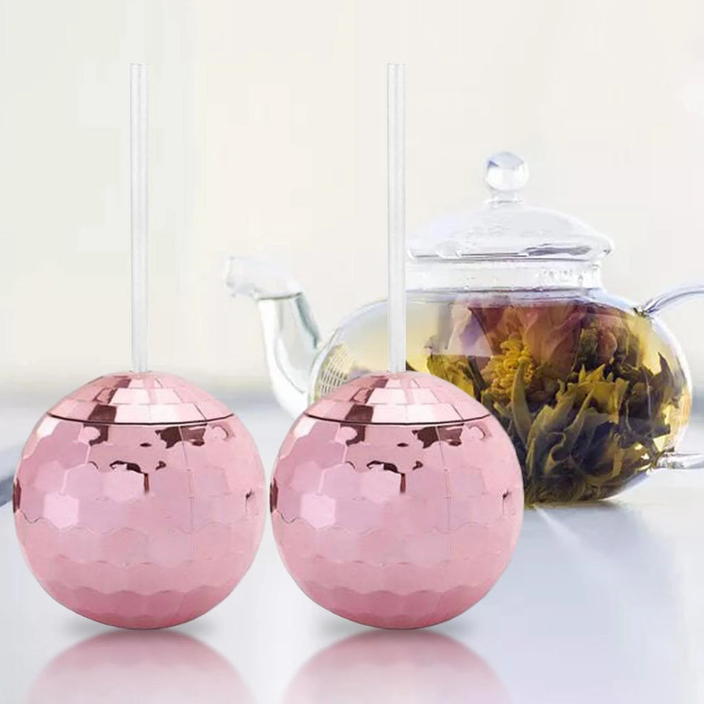 2x 2Pcs 20 Ounce Tea Bottle with Lid And Straw K1451