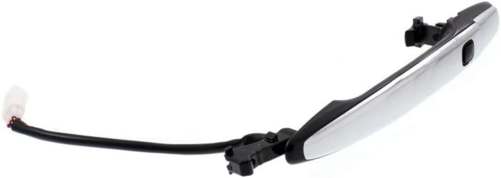 Primed Front Passenger Side Exterior Door Handle D4700