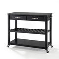 Southwestern Style Granite Top Kitchen Prep Cart E16911