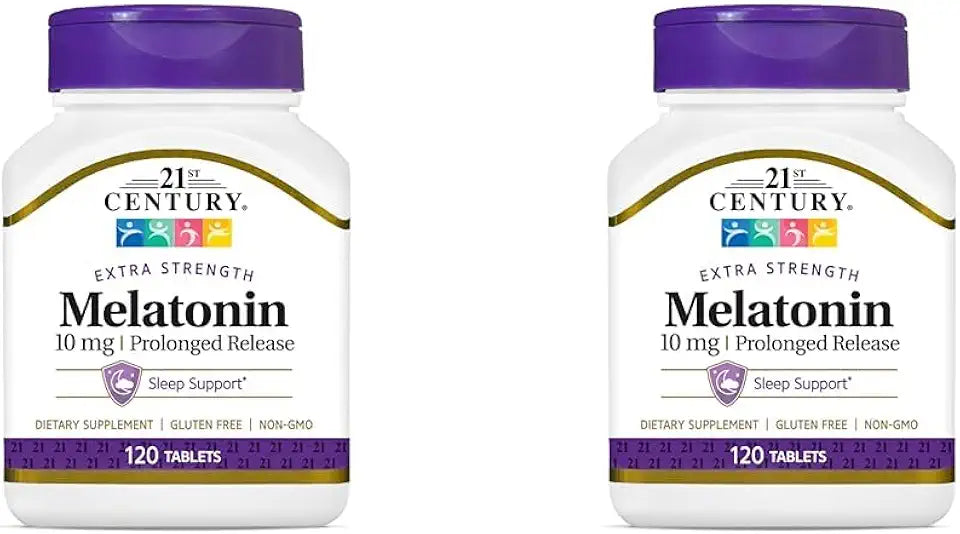Melatonin 10 Mg Prolonged Release 120 Count Pack of 2 H56815