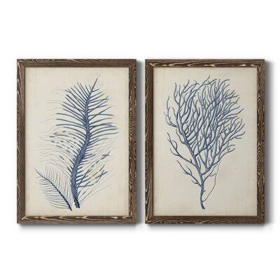 Walnut Framed Canvas Print, 37.5x22 H J197